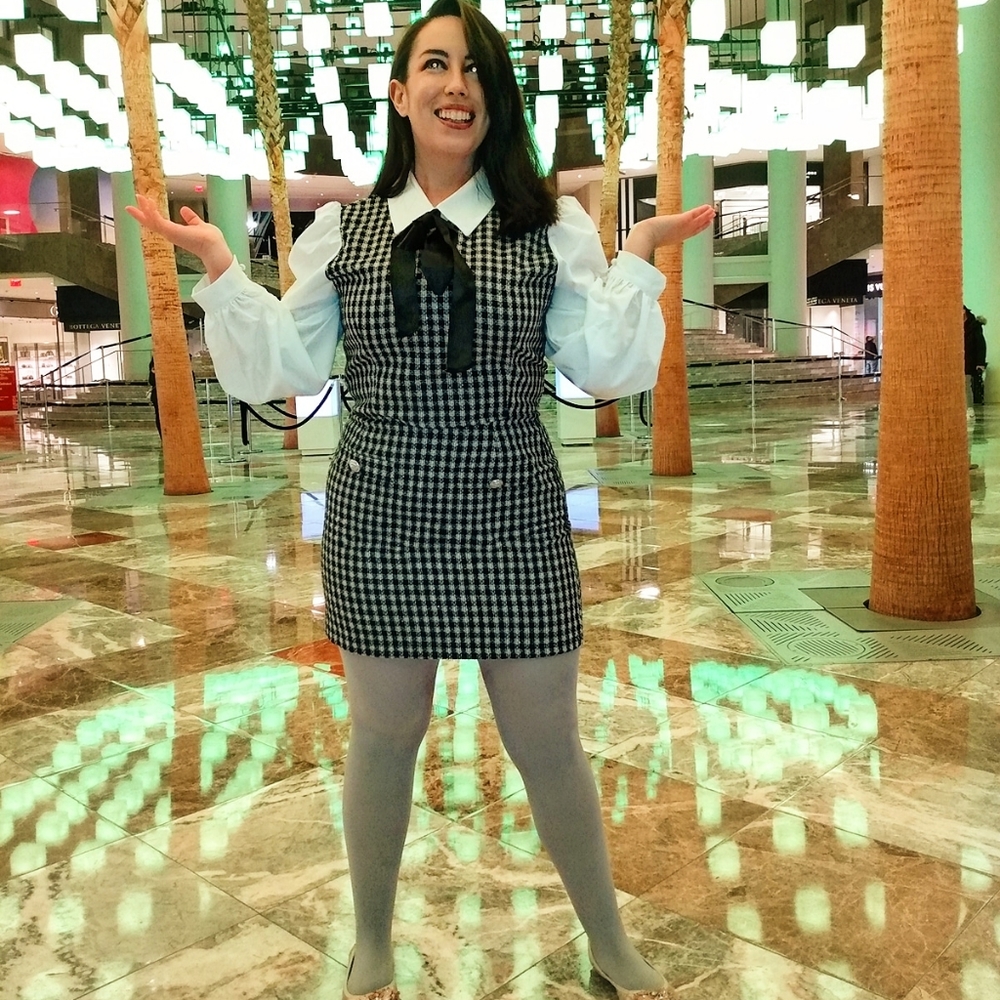 Vintage Inspired Top And Skirt Set